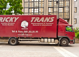 déménagement rickytrans à namur et liège
